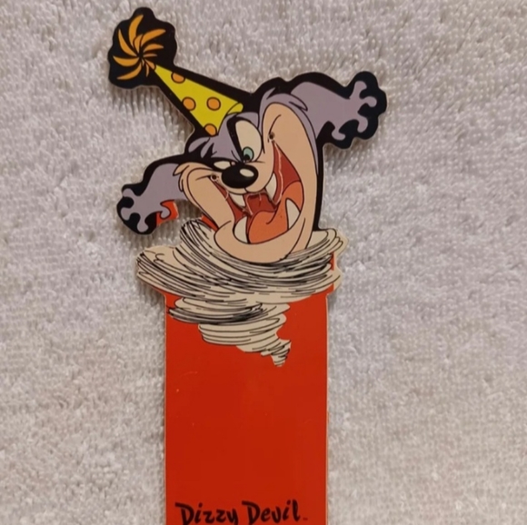 Vintage Looney tunes Dizzy Devil party book mark - Picture 1 of 5